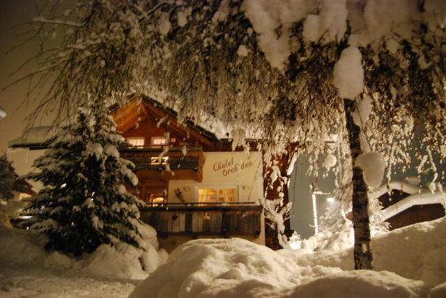 Appartamenti Chalet Orchidea Канацеи Экстерьер фото